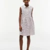 Kids’ Striped Sleeveless Polo Dress Kids’ Striped Sleeveless Polo Dress