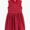 Kids’ Striped Sleeveless Polo Dress Kids’ Striped Sleeveless Polo Dress