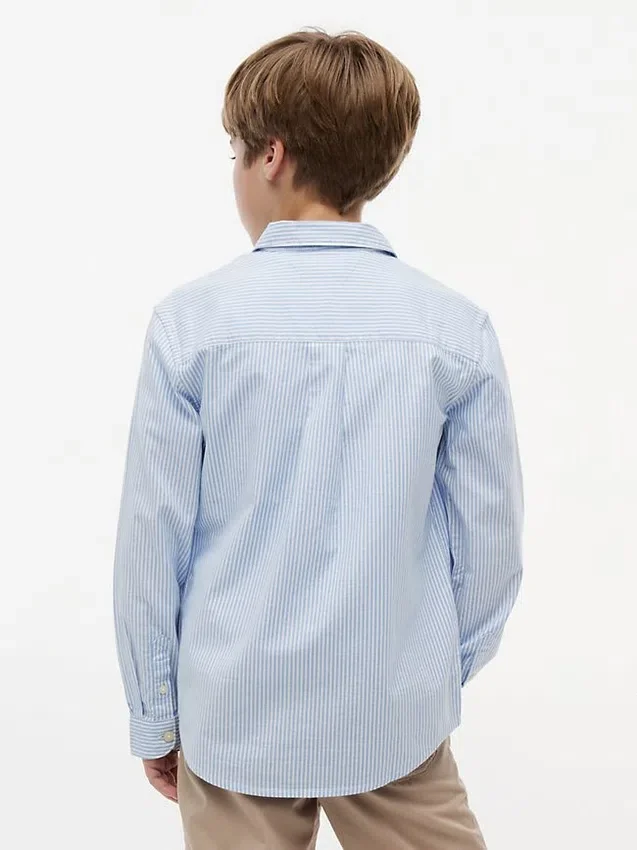 Kids’ Striped Stretch Oxford Shirt Kids’ Striped Stretch Oxford Shirt