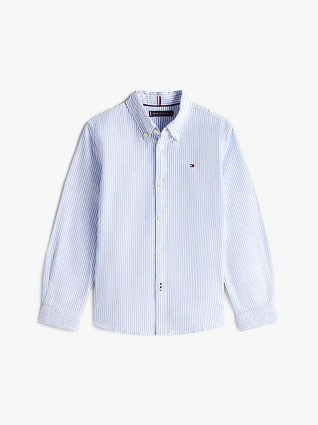 Kids’ Striped Stretch Oxford Shirt Kids’ Striped Stretch Oxford Shirt