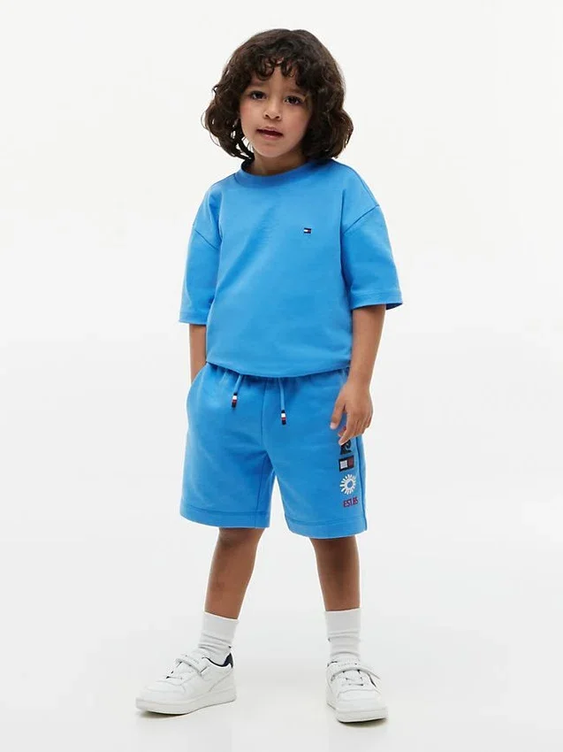 Kids’ Sun & Wave Logo Sweatshort Kids’ Sun & Wave Logo Sweatshort