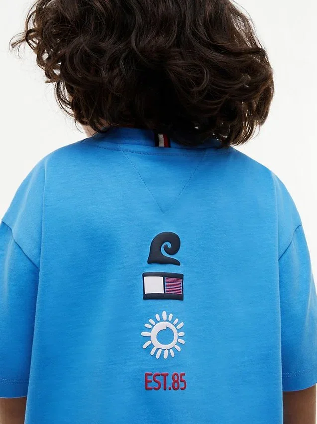 Kids’ Sun & Wave Logo T-Shirt Kids’ Sun & Wave Logo T-Shirt