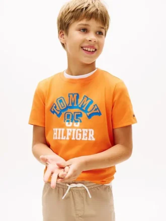 Kids’ Tommy Arch Logo T-Shirt