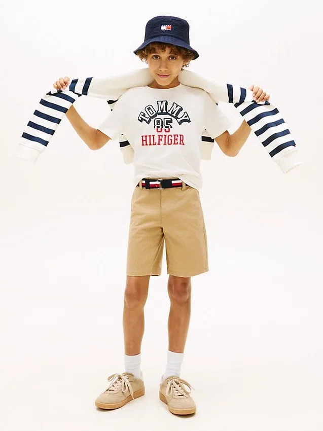 Kids’ Tommy Arch Logo T-Shirt Kids’ Tommy Arch Logo T-Shirt