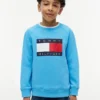 Kids’ Tommy Flag Logo Raglan Sweatshirt Kids’ Tommy Flag Logo Raglan Sweatshirt
