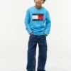 Kids’ Tommy Flag Logo Raglan Sweatshirt Kids’ Tommy Flag Logo Raglan Sweatshirt