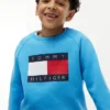 Kids’ Tommy Flag Logo Raglan Sweatshirt Kids’ Tommy Flag Logo Raglan Sweatshirt