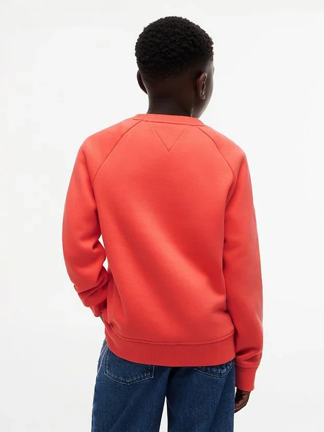 Kids’ Tommy Flag Logo Raglan Sweatshirt Kids’ Tommy Flag Logo Raglan Sweatshirt