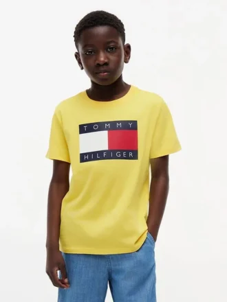 Kids’ Tommy Flag Logo T-Shirt