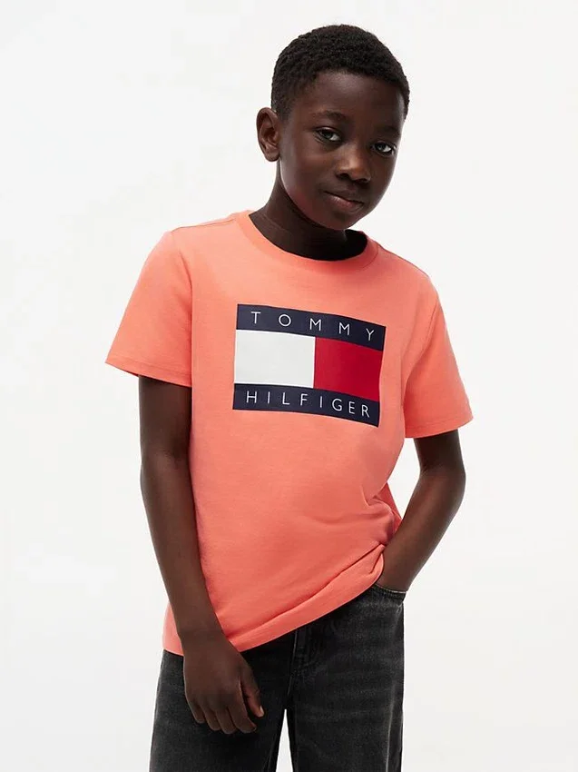 Kids’ Tommy Flag Logo T-Shirt Kids’ Tommy Flag Logo T-Shirt