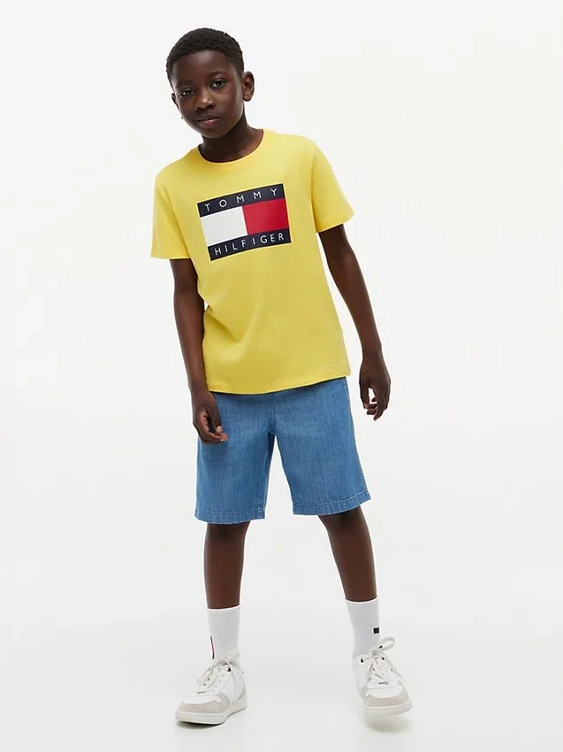Kids’ Tommy Flag Logo T-Shirt Kids’ Tommy Flag Logo T-Shirt