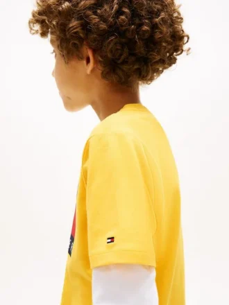 Kids’ Tommy Flag Logo T-Shirt