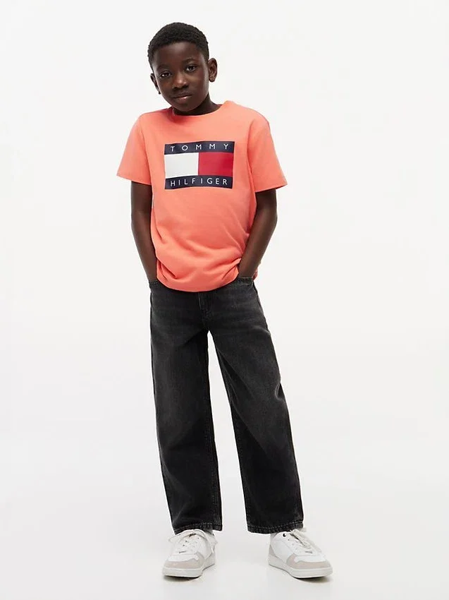 Kids’ Tommy Flag Logo T-Shirt Kids’ Tommy Flag Logo T-Shirt