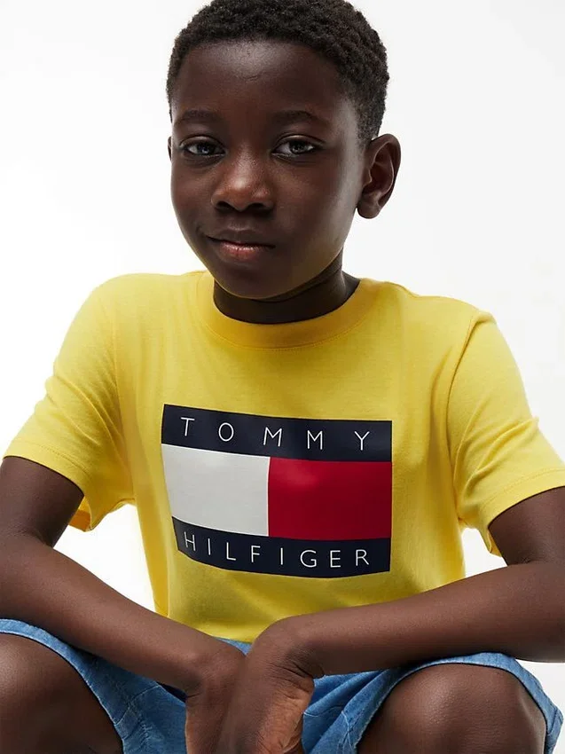 Kids’ Tommy Flag Logo T-Shirt Kids’ Tommy Flag Logo T-Shirt