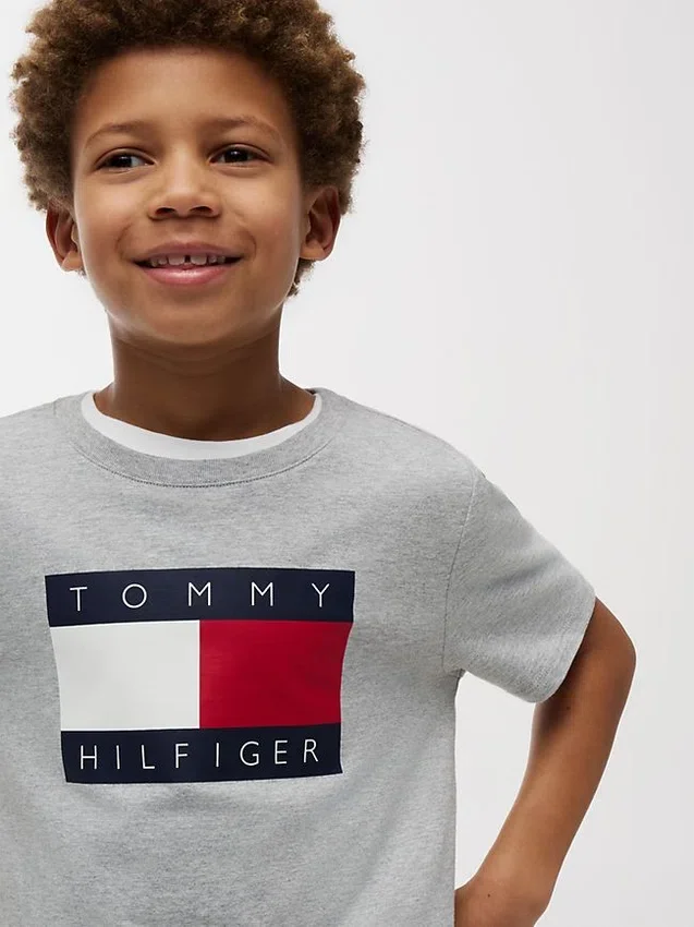 Kids’ Tommy Flag Logo T-Shirt Kids’ Tommy Flag Logo T-Shirt