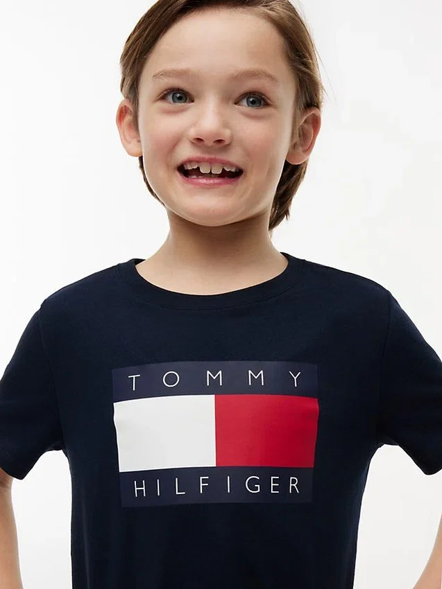 Kids’ Tommy Flag Logo T-Shirt Kids’ Tommy Flag Logo T-Shirt