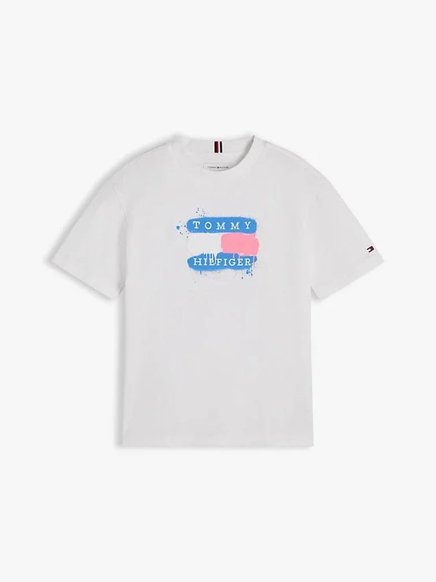 Kids’ Tommy Graffiti Logo T-Shirt Kids’ Tommy Graffiti Logo T-Shirt