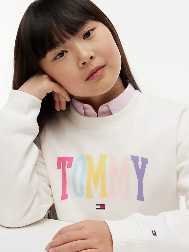 Kids’ Tommy Logo Sweatshirt Kids’ Tommy Logo Sweatshirt
