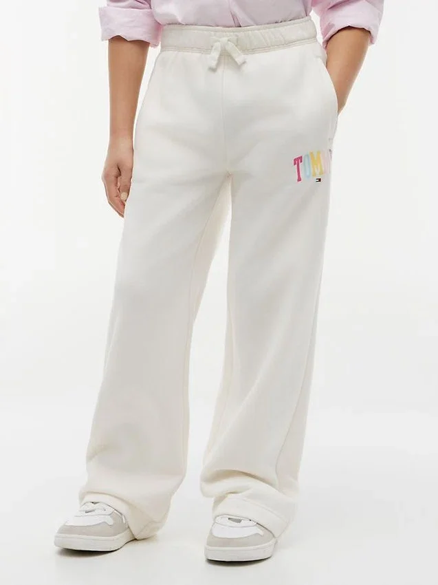 Kids’ Tommy Logo Wide Leg Pant Kids’ Tommy Logo Wide Leg Pant