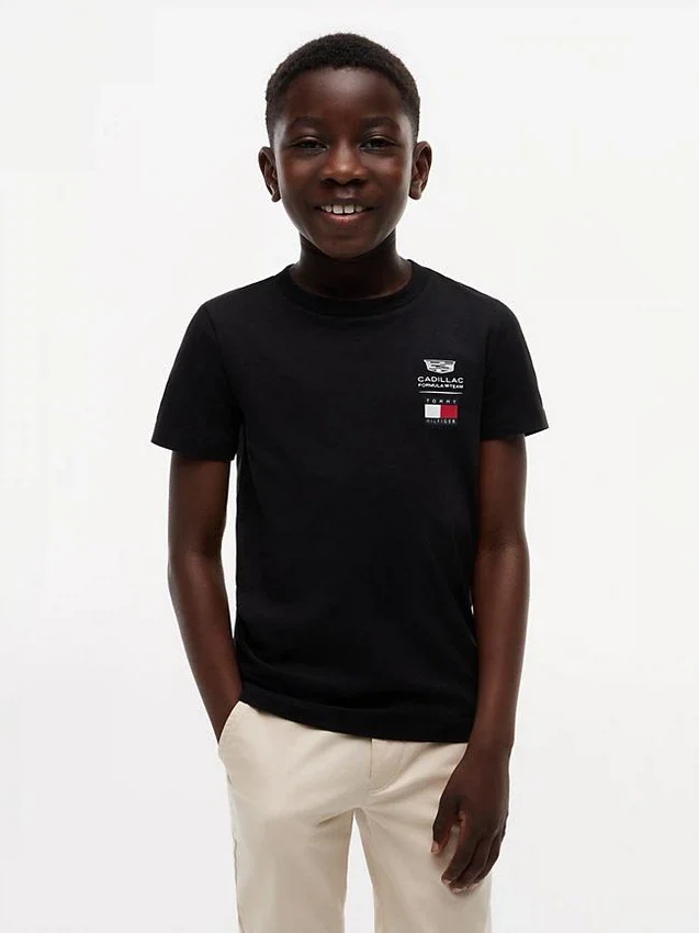 Kids’ Tommy x Cadillac F1® Team Logo T-Shirt Kids’ Tommy x Cadillac F1® Team Logo T-Shirt