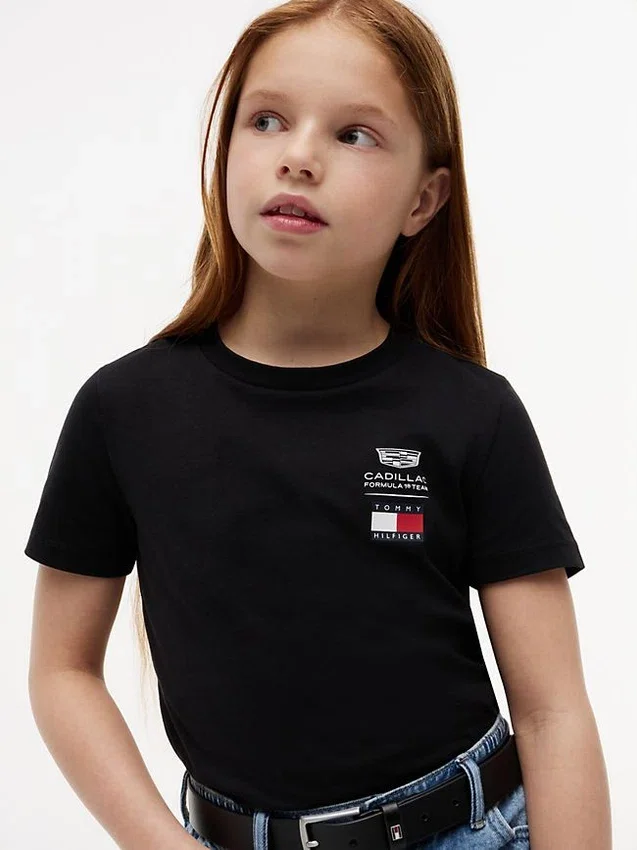 Kids’ Tommy x Cadillac F1® Team Logo T-Shirt Kids’ Tommy x Cadillac F1® Team Logo T-Shirt