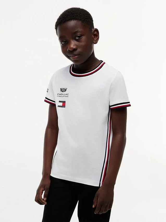 Kids’ Tommy x Cadillac F1® Team Replica T-Shirt Kids’ Tommy x Cadillac F1® Team Replica T-Shirt