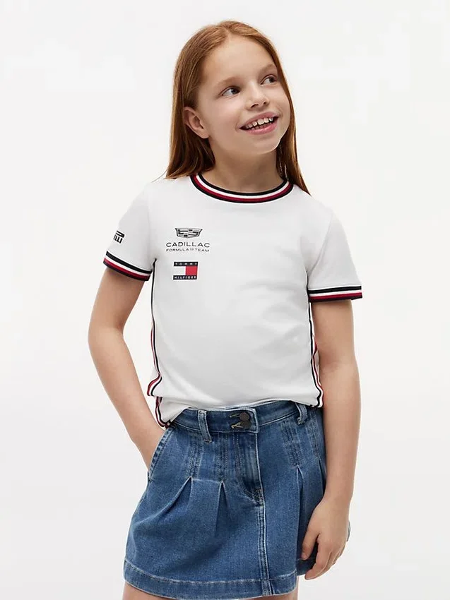 Kids’ Tommy x Cadillac F1® Team Replica T-Shirt Kids’ Tommy x Cadillac F1® Team Replica T-Shirt