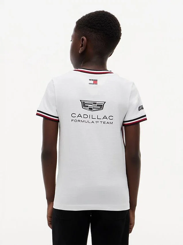 Kids’ Tommy x Cadillac F1® Team Replica T-Shirt Kids’ Tommy x Cadillac F1® Team Replica T-Shirt