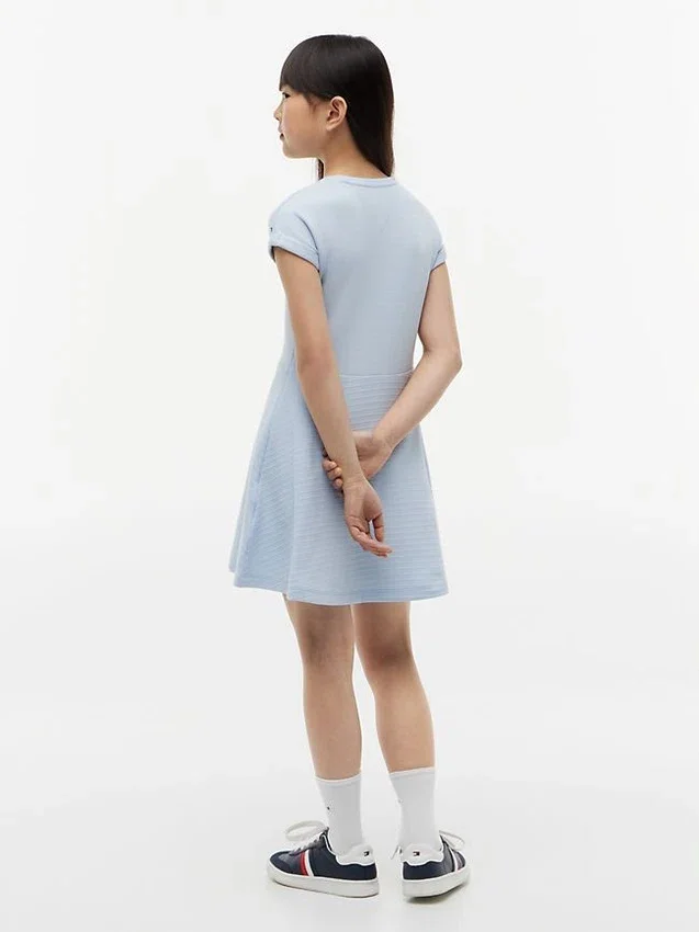 Kids’ Tonal Flag Logo Skater Dress Kids’ Tonal Flag Logo Skater Dress