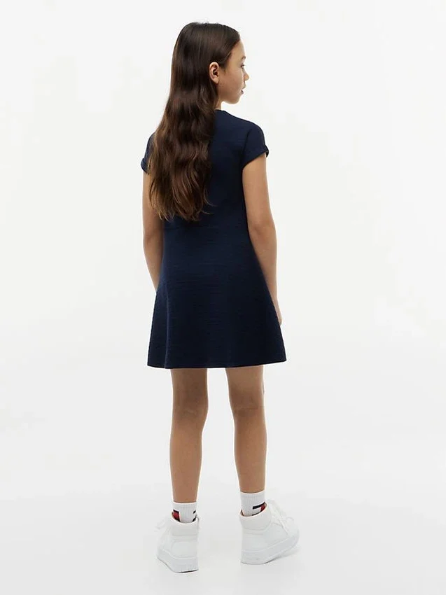 Kids’ Tonal Flag Logo Skater Dress Kids’ Tonal Flag Logo Skater Dress