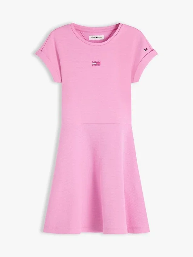 Kids’ Tonal Flag Logo Skater Dress Kids’ Tonal Flag Logo Skater Dress