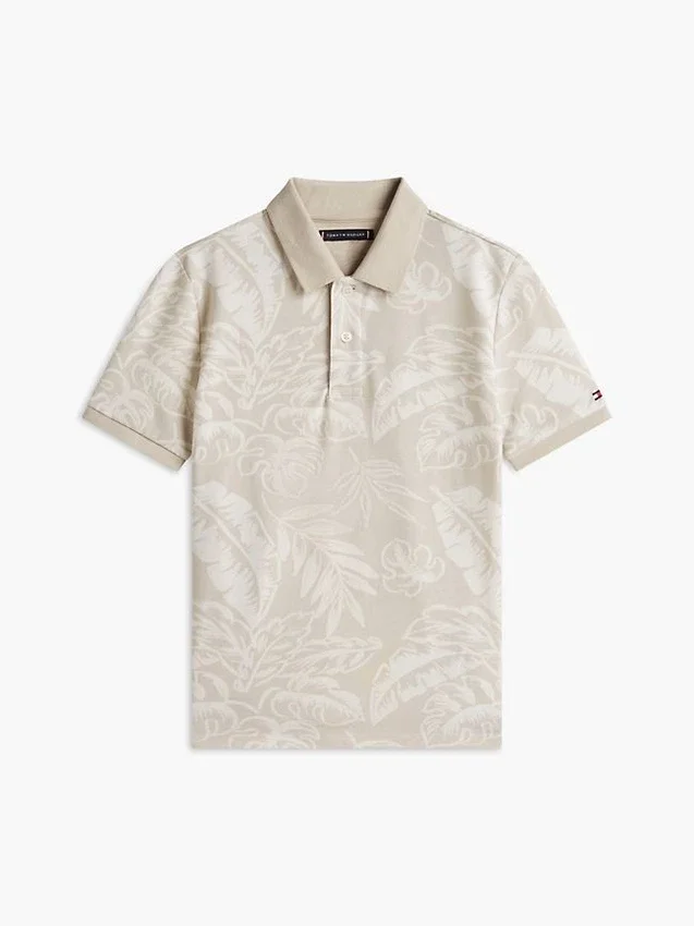 Kids’ Tropical Print Stretch Polo Kids’ Tropical Print Stretch Polo