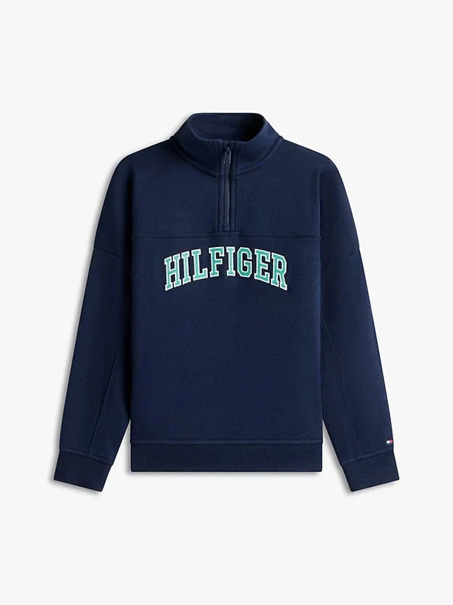 Kids’ Varsity Quarter-Zip Sweatshirt Kids’ Varsity Quarter-Zip Sweatshirt