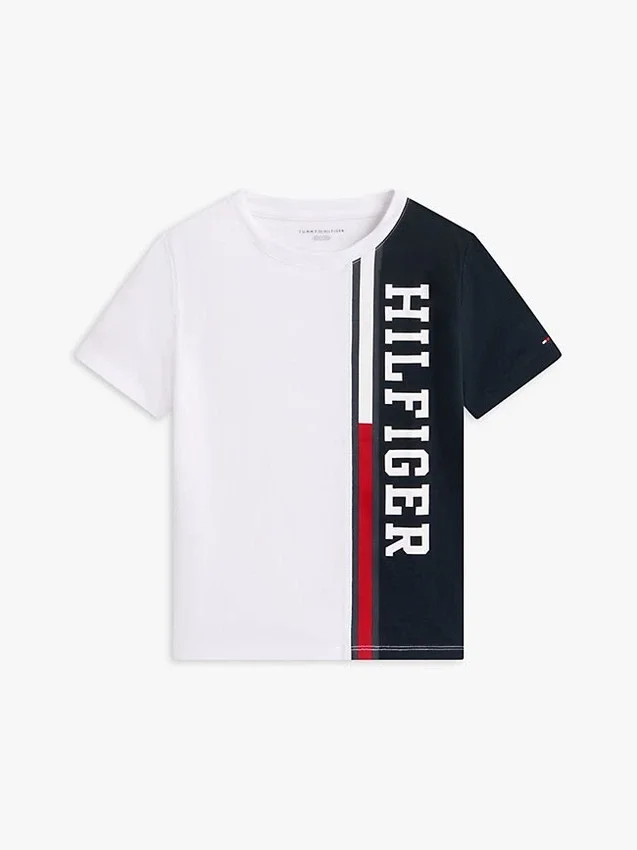Kids’ Vertical Colorblock Logo T-Shirt Kids’ Vertical Colorblock Logo T-Shirt