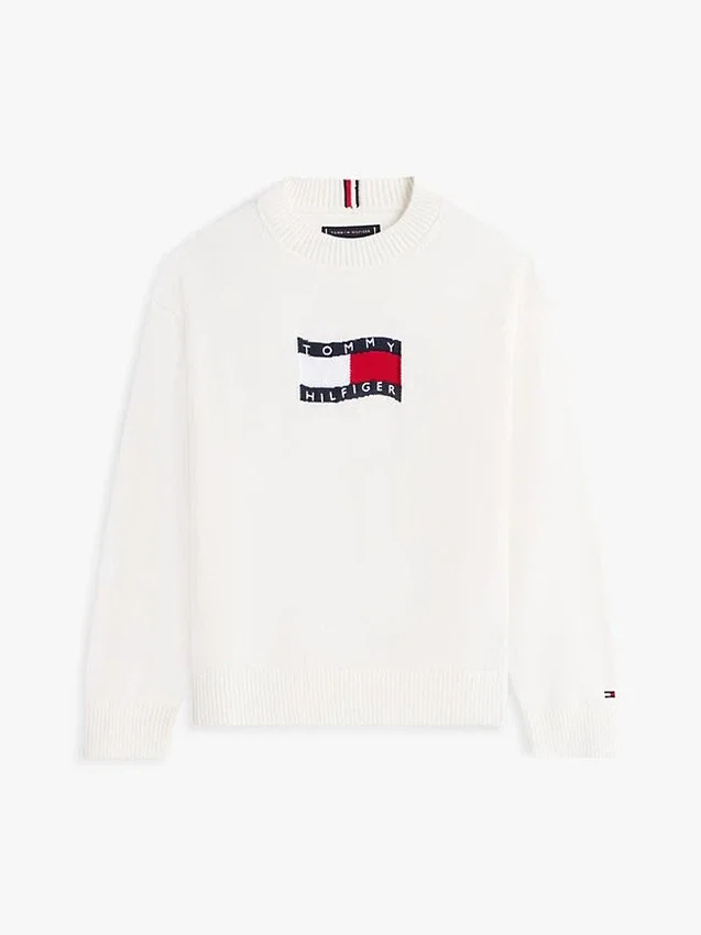Kids’ Wavy Flag Logo Sweater Kids’ Wavy Flag Logo Sweater