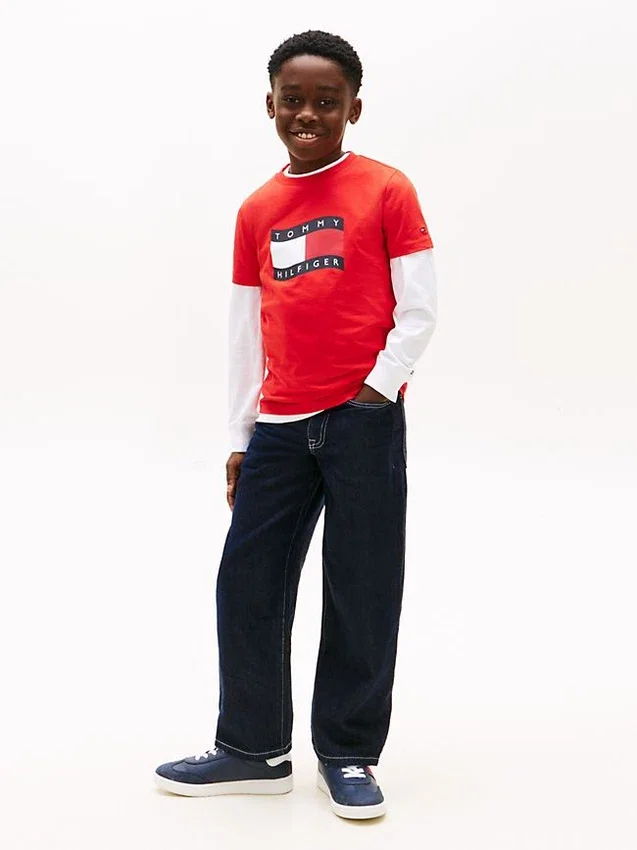 Kids’ Wavy Flag T-Shirt Kids’ Wavy Flag T-Shirt
