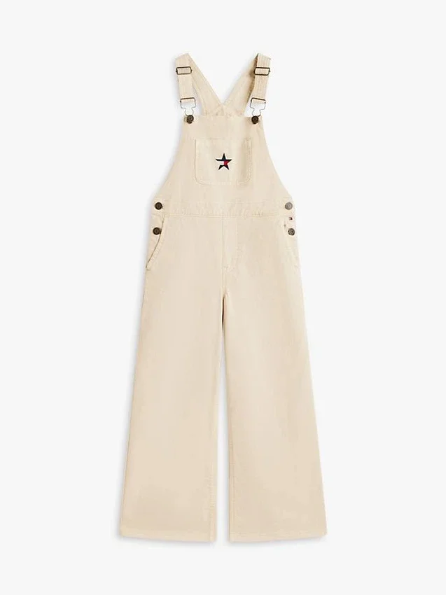 Kids’ Wide Leg Stretch Denim Overall Kids’ Wide Leg Stretch Denim Overall