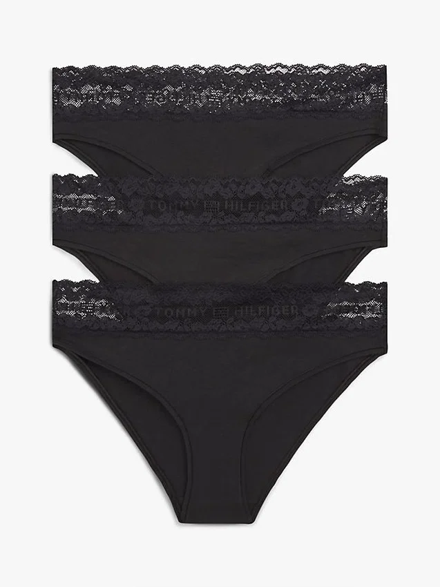Lace-Trim Bikini Brief 3-Pack Lace-Trim Bikini Brief 3-Pack
