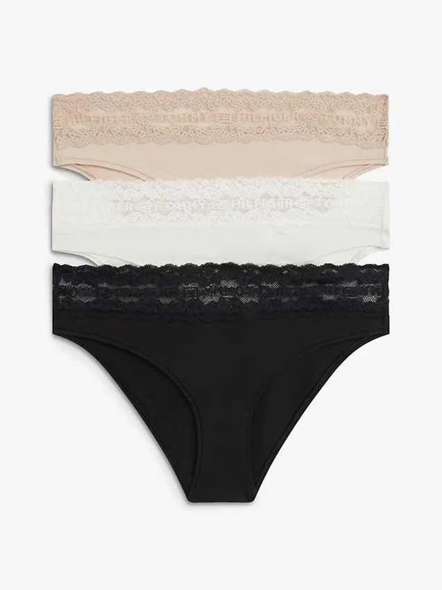 Lace-Trim Bikini Brief 3-Pack Lace-Trim Bikini Brief 3-Pack