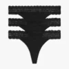 Lace-Trim Thong 3-Pack Lace-Trim Thong 3-Pack