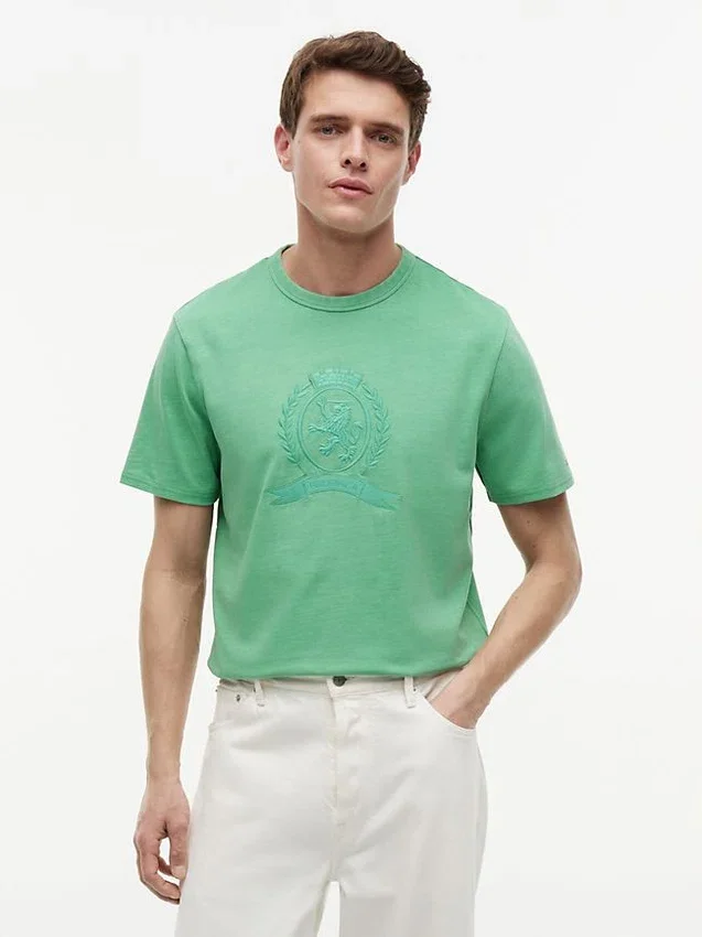 Laurel Leaf Logo Garment-Dyed T-Shirt Laurel Leaf Logo Garment-Dyed T-Shirt