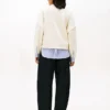 Layered-Look Fleece Sweatshirt Layered-Look Fleece Sweatshirt