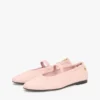Leather Mary Jane Ballet Flat