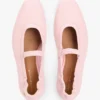 Leather Mary Jane Ballet Flat