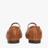Leather Mary Jane Ballet Flat