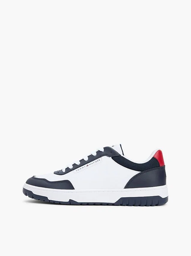 Leather Mix Low-Top Sneaker Leather Mix Low-Top Sneaker
