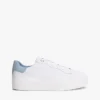 Leather Mix Platform Sneaker