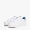Leather Mix Platform Sneaker