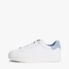 Leather Mix Platform Sneaker