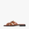 Leather Penny Loafer Sandal Leather Penny Loafer Sandal